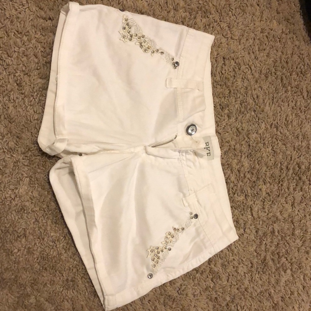 BKE rhinestone shorts